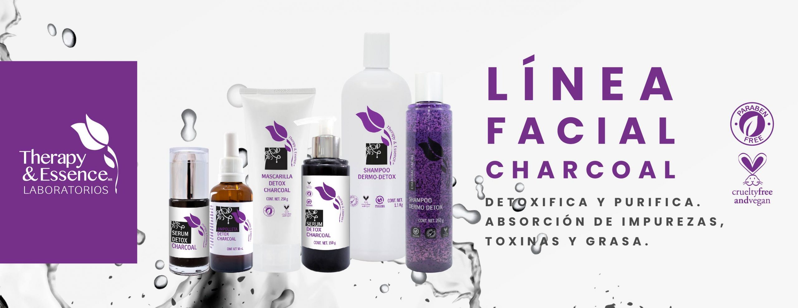 Serum Detox Charcoal 40gr THERAPY AND ESSENCE Tienda Oficial del