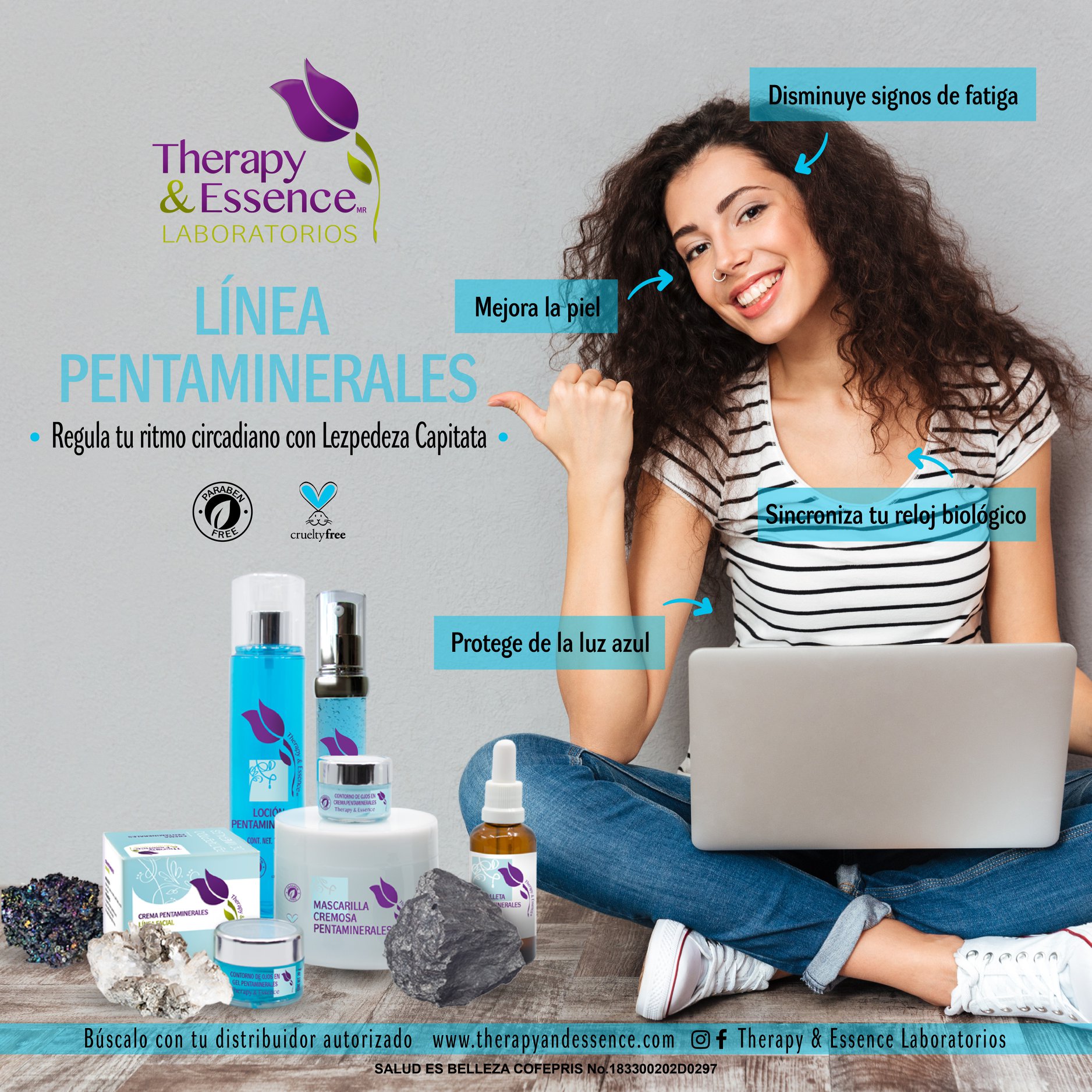 Ampolleta Pentaminerales 50ml Therapy and essence Tienda Oficial del